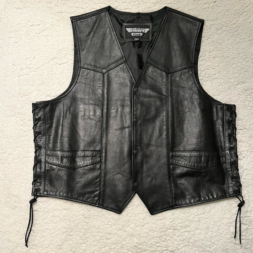 Bikers Club Leather Vest